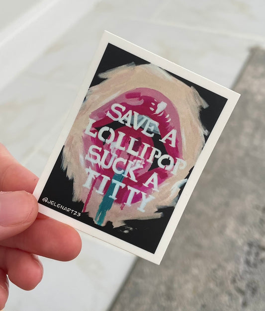 LOLLIPOP 2.0 Titty sticker